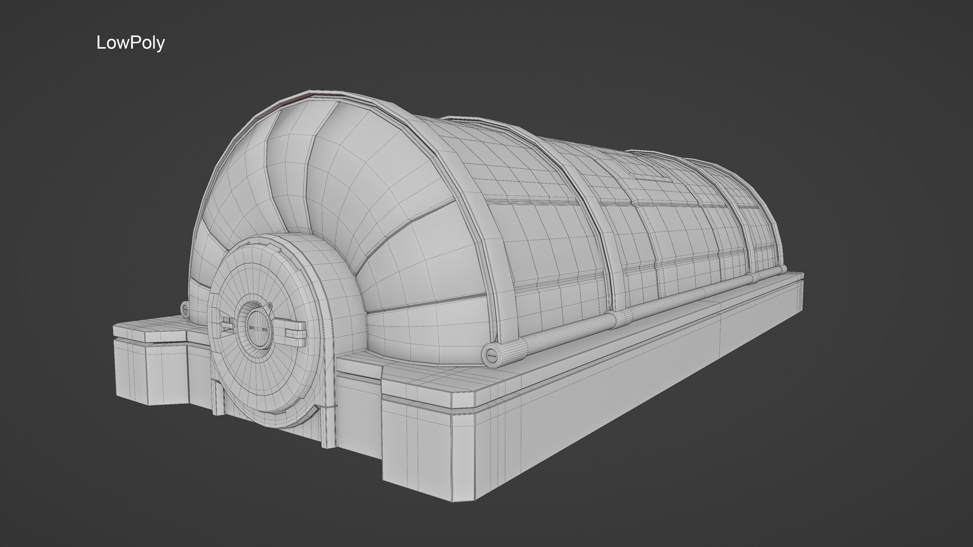 Sci-Fi planetary Base Camp 3D - TurboSquid 2154404