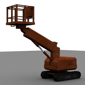 platforms crane industrial 3ds