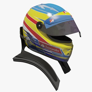 Fernando Alonso 2012 Helmet