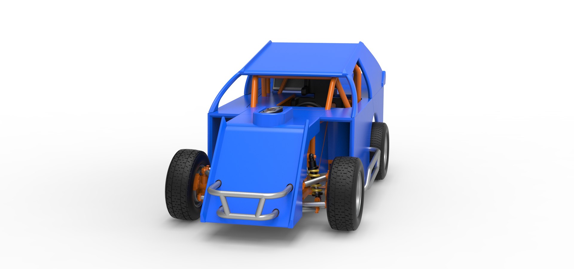 Mod Lite Race Car Scale 1 To 25 Model - TurboSquid 2534347