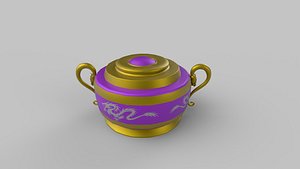 chinese  pot 3D model