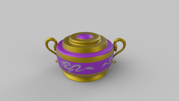 Chinese Pot 3d Model Turbosquid 1846690 Chinese Pot 3d Model Turbosquid 1846690