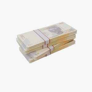 3D 20000 Congolese Franc CDF model