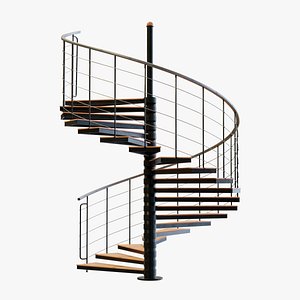 Spiral Staircase 3D model