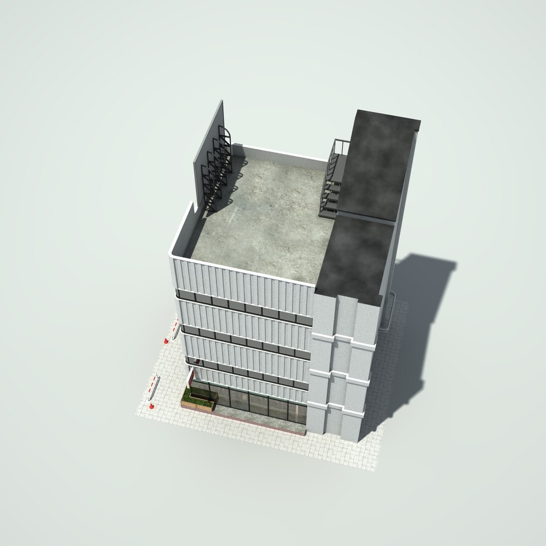 Lightwave Japan Building Shops Offices