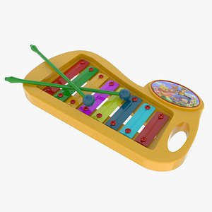 toy xylophone 3d 3ds