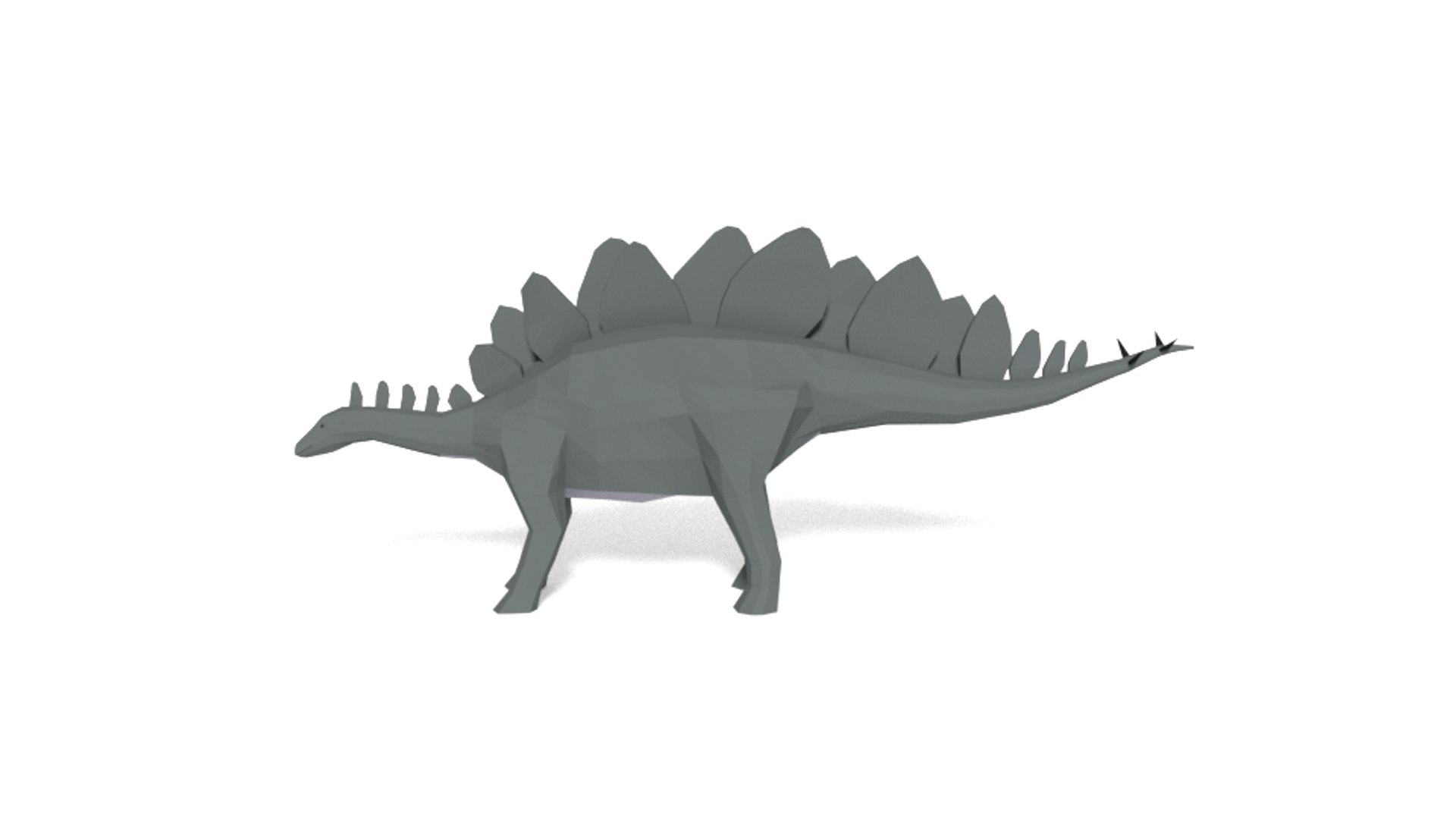 Stegosaurus Dinosaur 3D Model - TurboSquid 1432393
