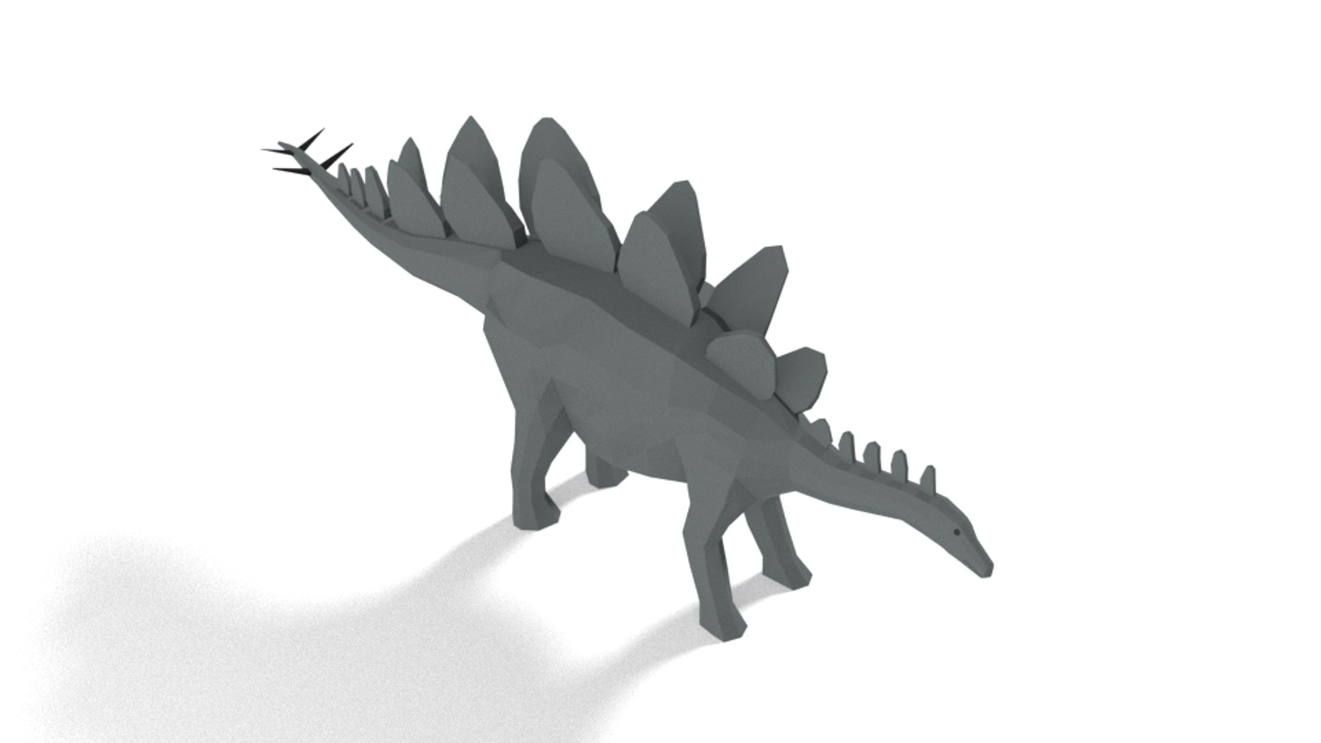 Stegosaurus Dinosaur 3D Model - TurboSquid 1432393