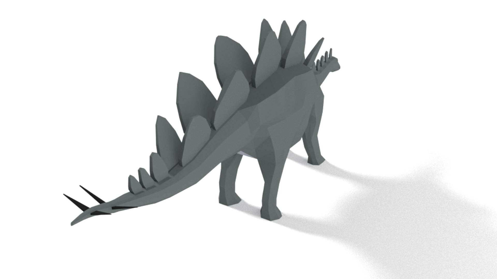 Stegosaurus Dinosaur 3D Model - TurboSquid 1432393