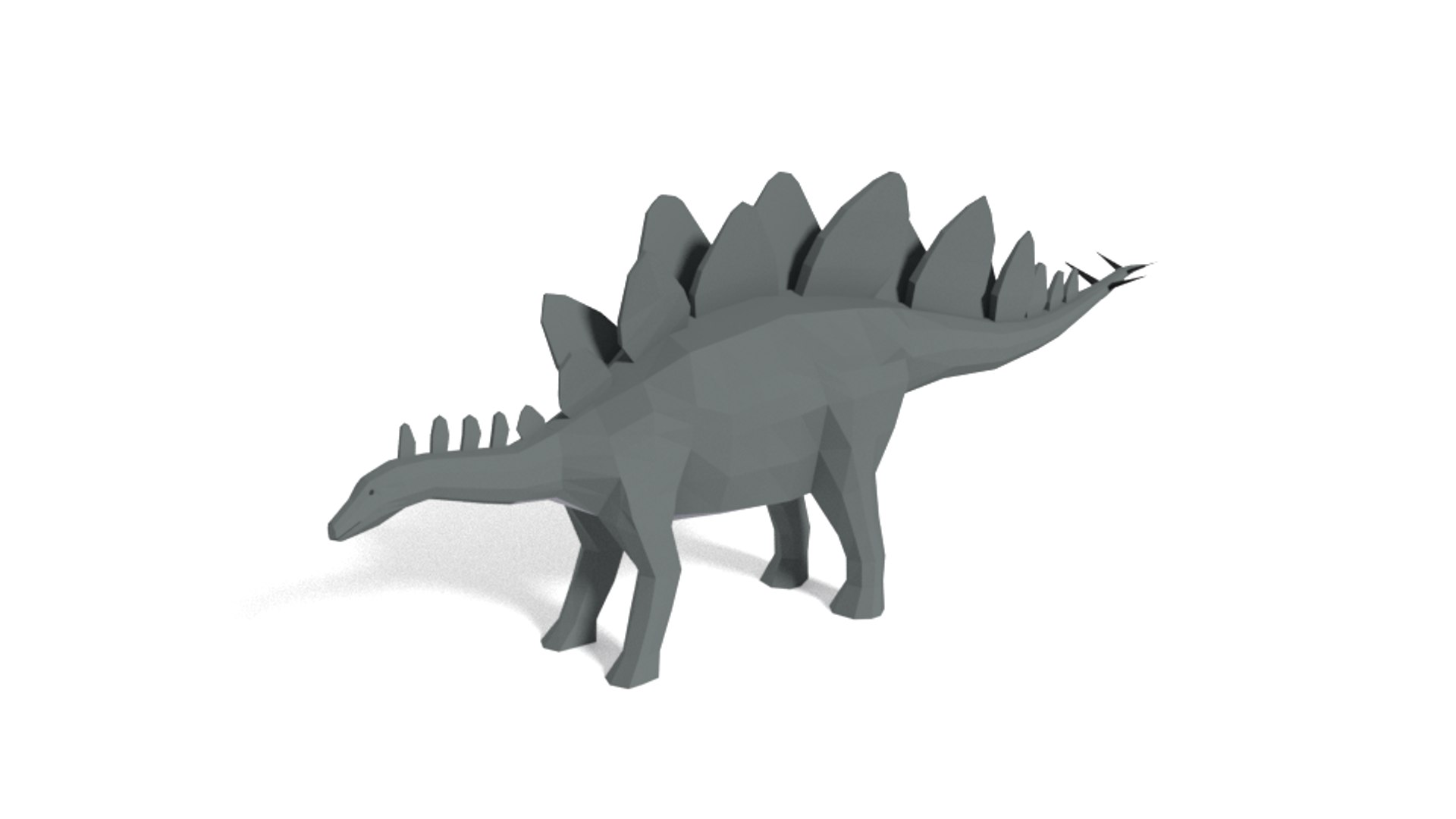 Stegosaurus Dinosaur 3D Model - TurboSquid 1432393