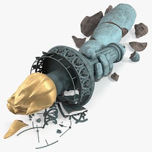 Broken Torch of Statue of Liberty