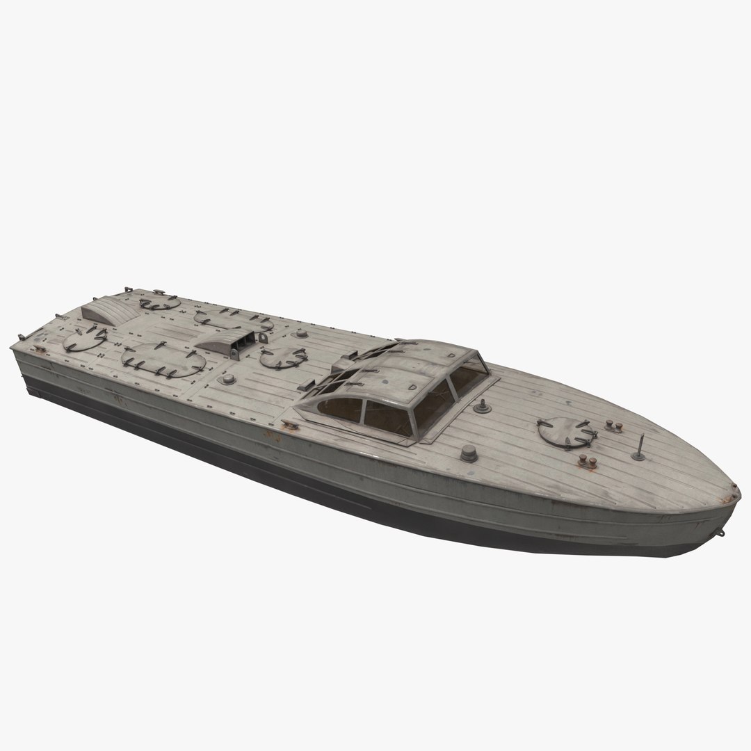 MTSMA Motor Torpedo Boat 3D Model - TurboSquid 2080583