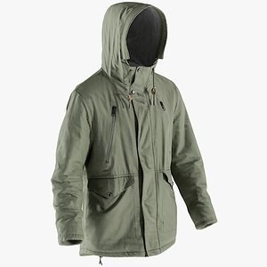 3D realistic men s coat