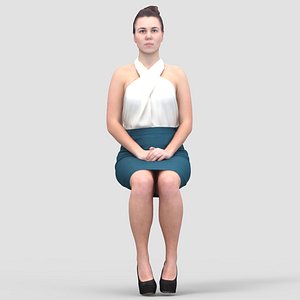 realistic human 3d model