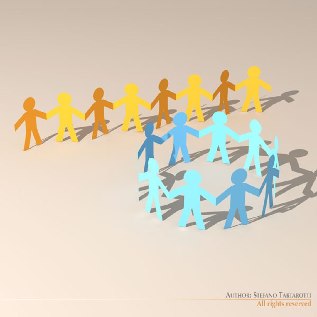 3ds max papermen paper men