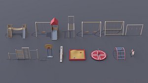 playground 3D model