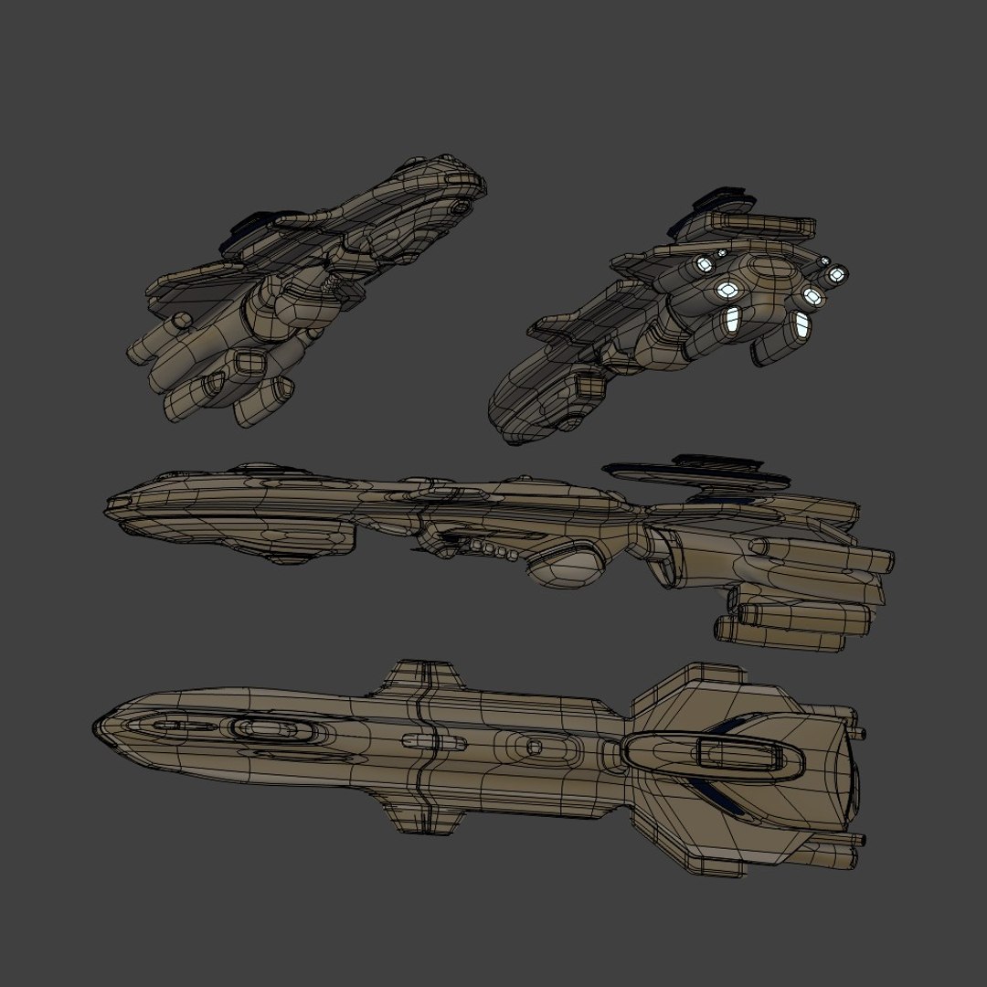 Battlecruiser model - TurboSquid 1248878