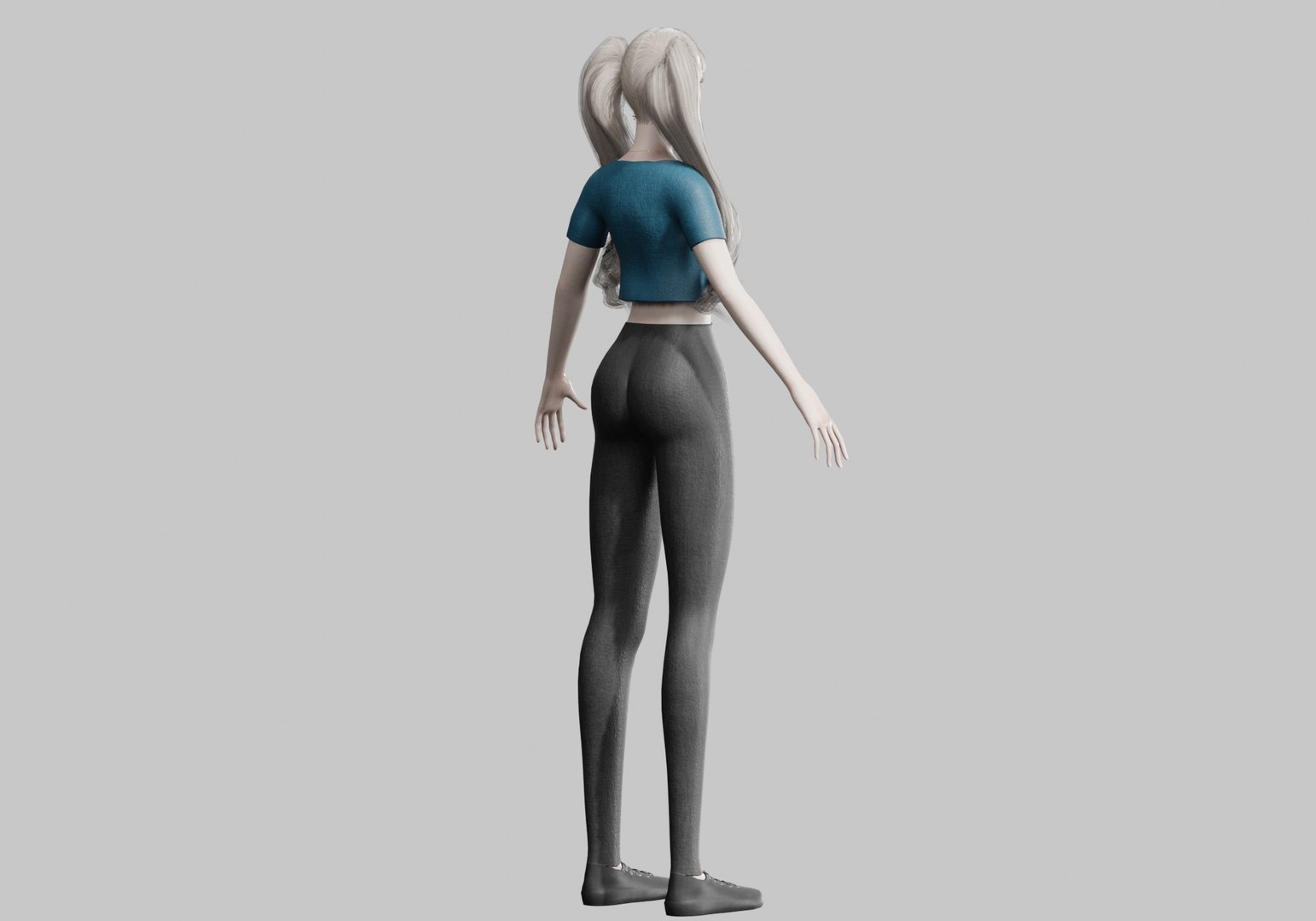 3D Model Standard Basic Woman V30946 - TurboSquid 2278757