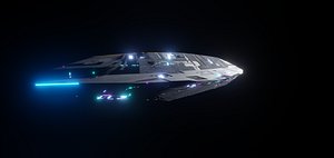3D model Mothership Model
