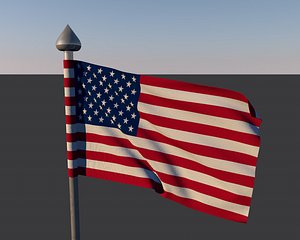 c4d usa flag