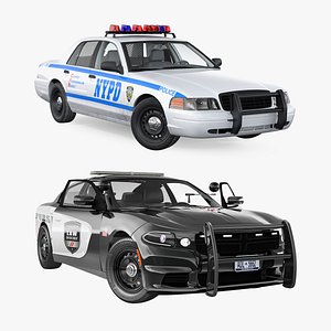 Police Cars Rigged Collection