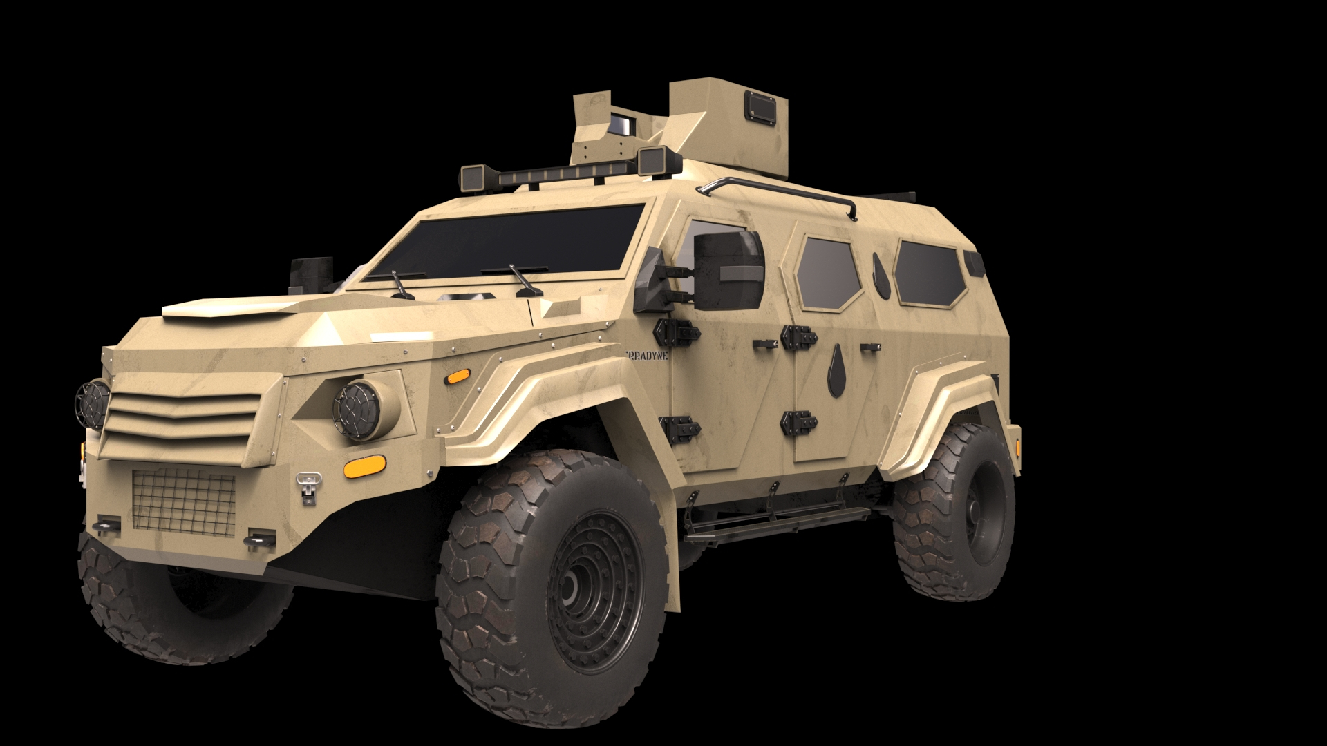 3D Terradyne Gurkha Lapv - TurboSquid 1466936