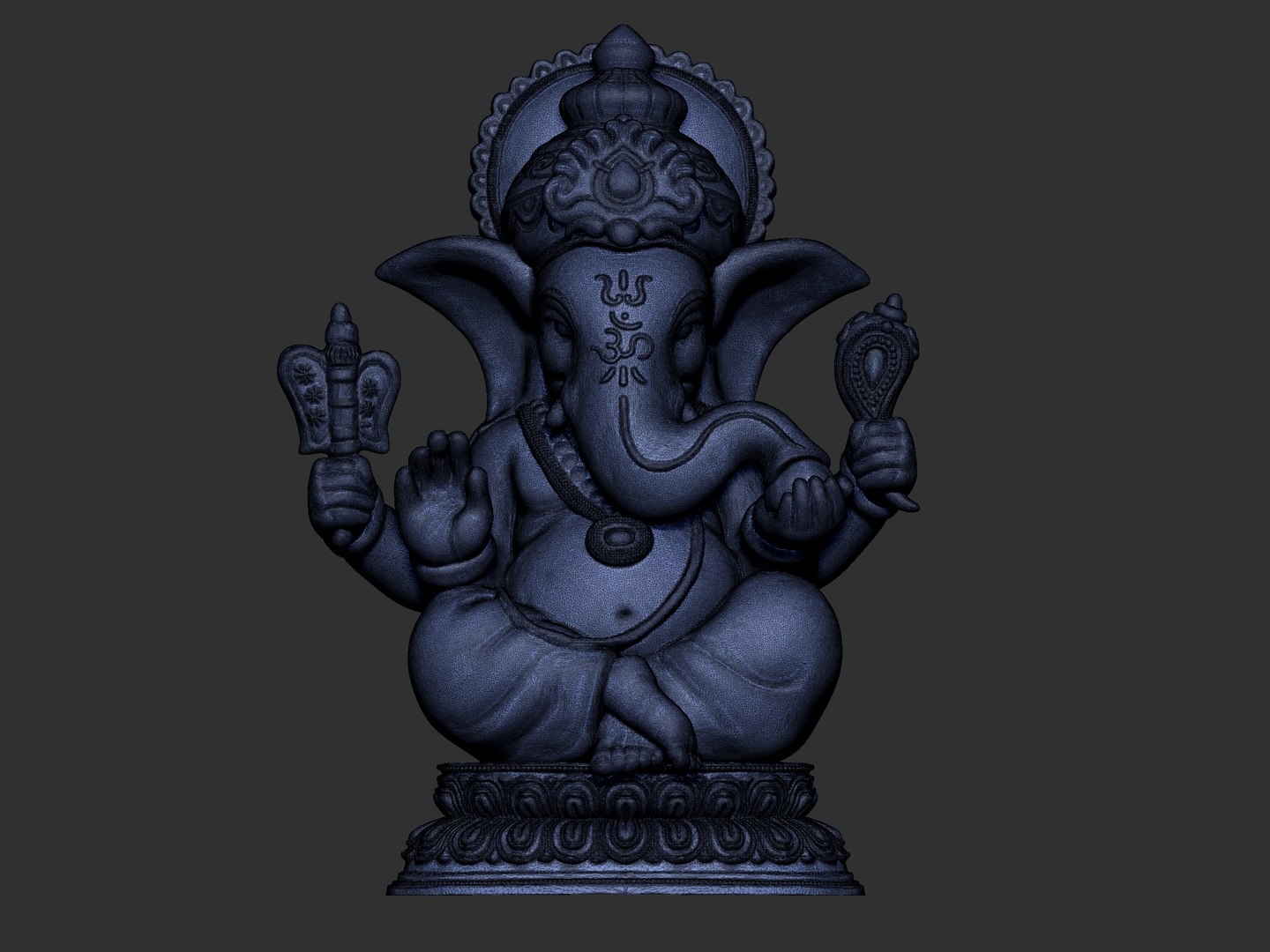 Ganesha Model - TurboSquid 1909061