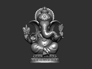 555 Ganesha 3D Print Models