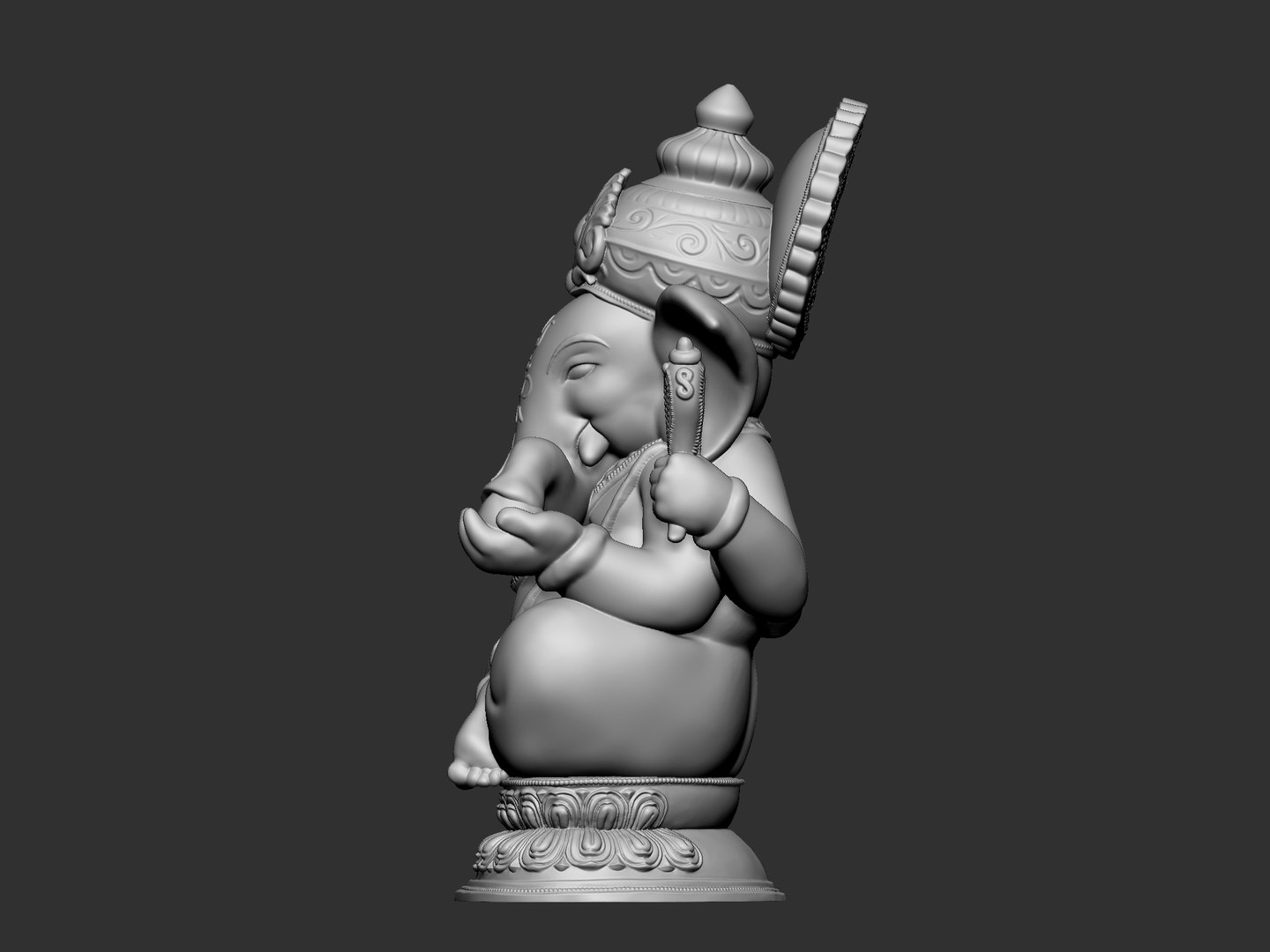 ganesha model https://p.turbosquid.com/ts-thumb/hW/JsRfYj/vp/3/png/1654672676/1920x1080/fit_q87/5a4cc7fdafd4e97e213c6b4ce7df982acace6c63/3.jpg