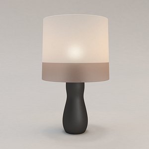calebasse table lamp christian 3d model