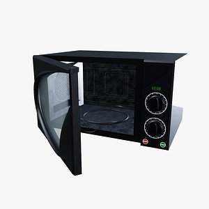 Microwave 3D model