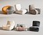 Sofá perezoso, sillón tipo puf, sofá tatami, sillón con chimenea, sillón reclinable sin brazos