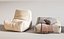 Sofá perezoso, sillón tipo puf, sofá tatami, sillón con chimenea, sillón reclinable sin brazos