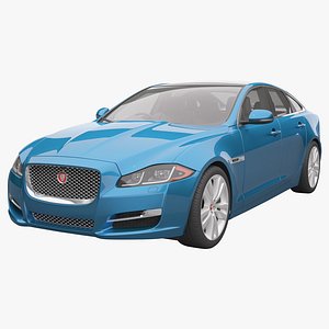 3D Jaguar XJ model