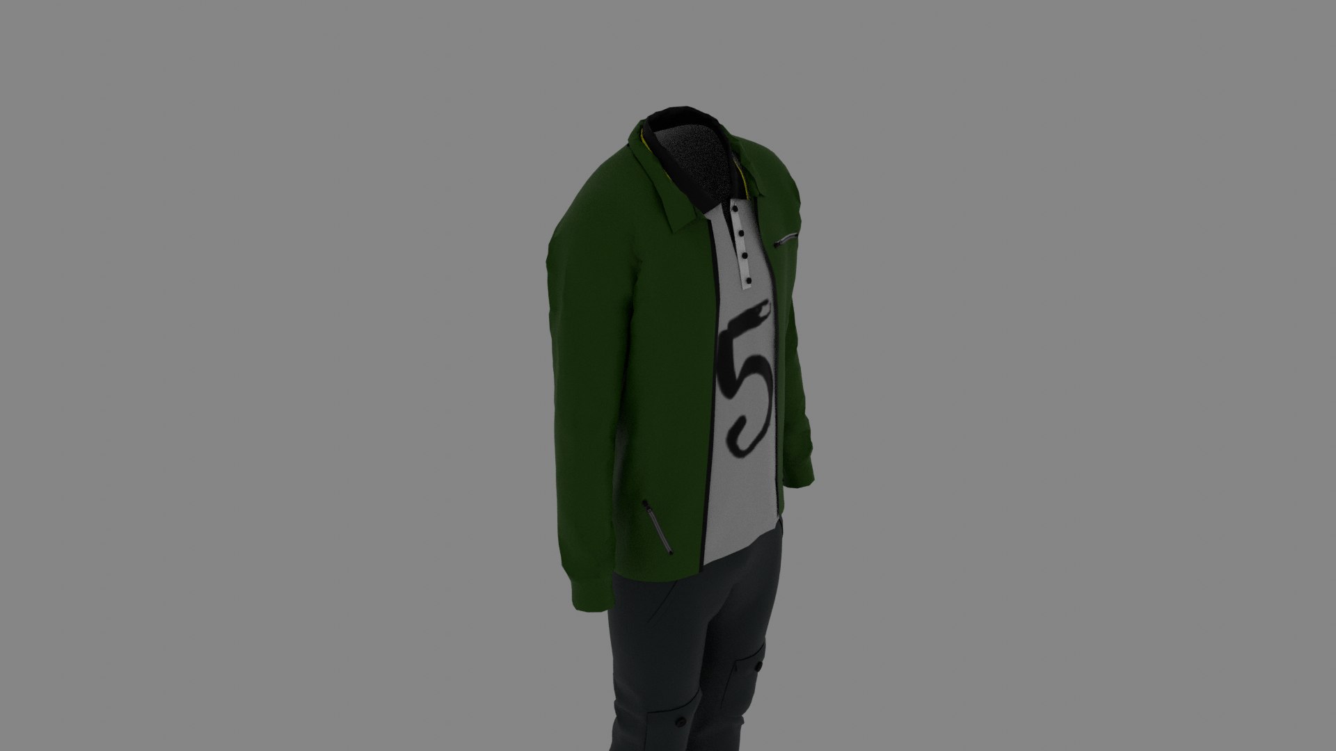 Man Clothes 3D model - TurboSquid 2004487