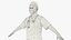 Operating Room Doctor T Pose Blue Rigged for Cinema 4D