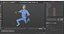 Operating Room Doctor T Pose Blue Rigged for Cinema 4D