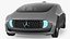 Mercedes Benz F015 Self Driving Car Concept Rigged for Maya