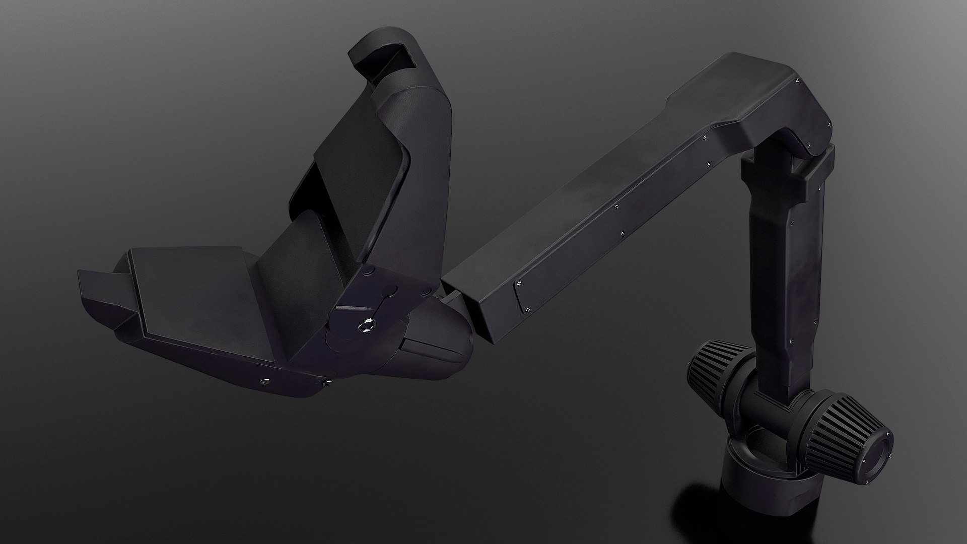 Robotic Manipulator Rigged for Cinema 4D 3D model preview