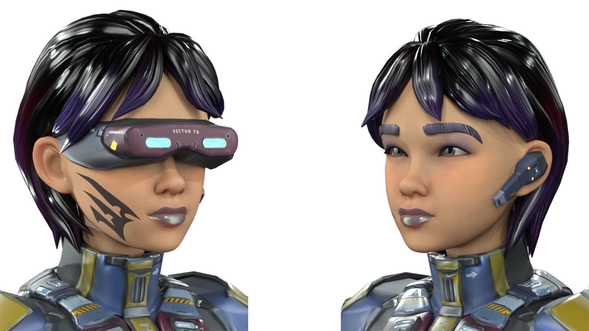 Cartoon 3D Rigged Sci-Fi Blue Fighter Girl-Eilva Character Model 3D model https://p.turbosquid.com/ts-thumb/hX/3JTS40/NE/cartoon3driggedscifibluefightergirleilvacharactermodeld1/png/1721877342/1920x1080/fit_q87/4a4ab3244198c37e4698330afc695c1eb199111d/cartoon3driggedscifibluefightergirleilvacharactermodeld1.jpg