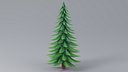 Cartoon Fir Tree 01