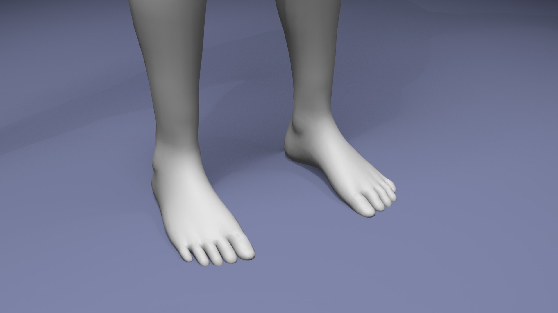 Stylized Male Body Base Mesh 3D Model Rigged With IKFK Switch ...