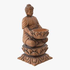 Buddha Statue - Game Ready