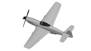 P 51D MUSTANG 3D