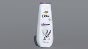 Dove Relax Body Wash 3D
