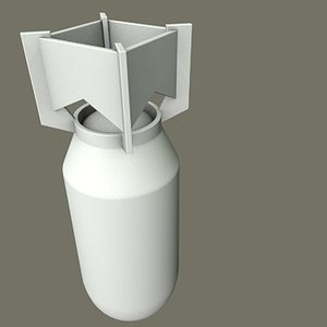 bomb 3 3d model