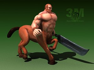 centaur mythological 3d model