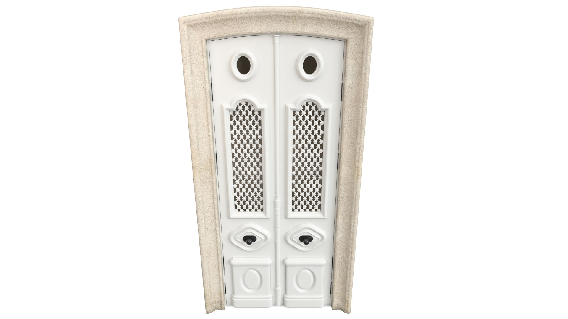 3D Entrance Classic Door 82 - TurboSquid 1964013