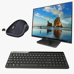 3D lcd keyboard mouse