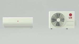 3D model Aircon Split Type 1